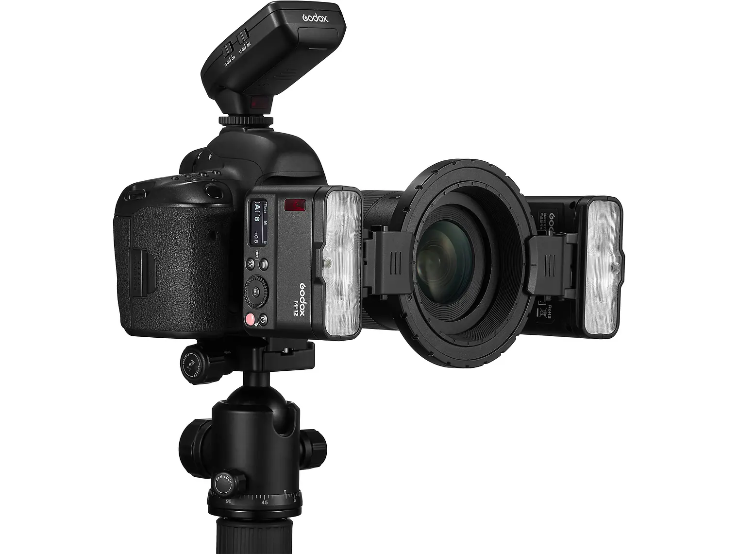 Godox MF12-K2 Macro Flash Kit Doble Con Accesorios 2