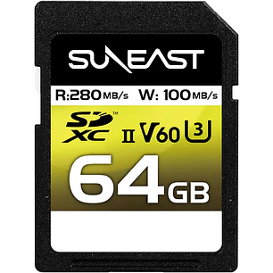 Suneast Tarjeta SDXC 64GB V60