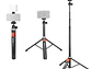 Trípode de Viaje Neewer TS05 160 cm para Teléfono y Cámara - Miniatura 1