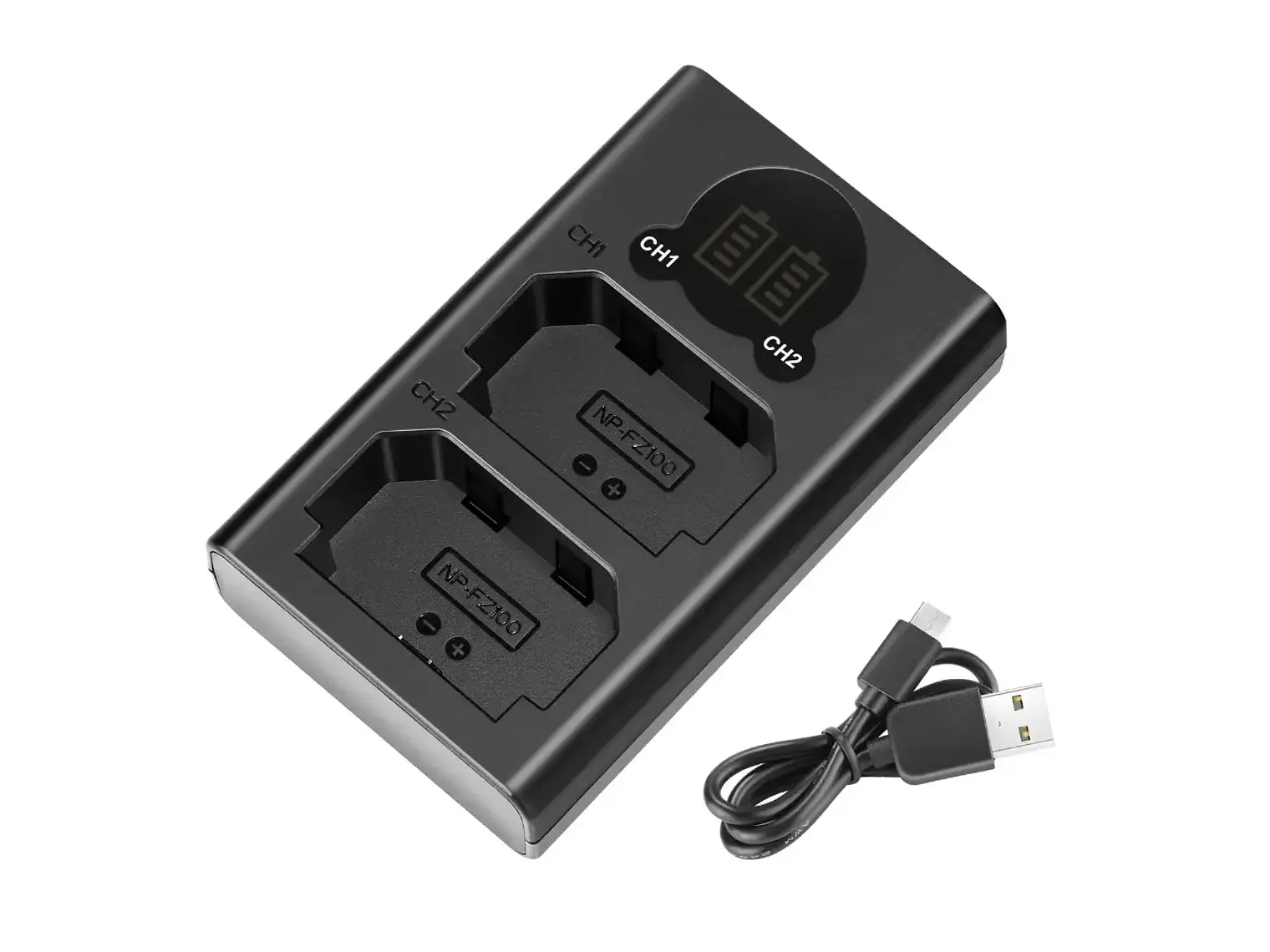 Cargador Dual USB Neewer para Baterías NP-FZ100 1