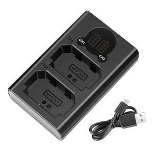 Cargador Dual USB Neewer para Baterías NP-FZ100