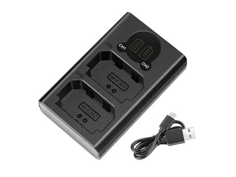 Cargador Dual USB Neewer para Baterías NP-FZ100 1