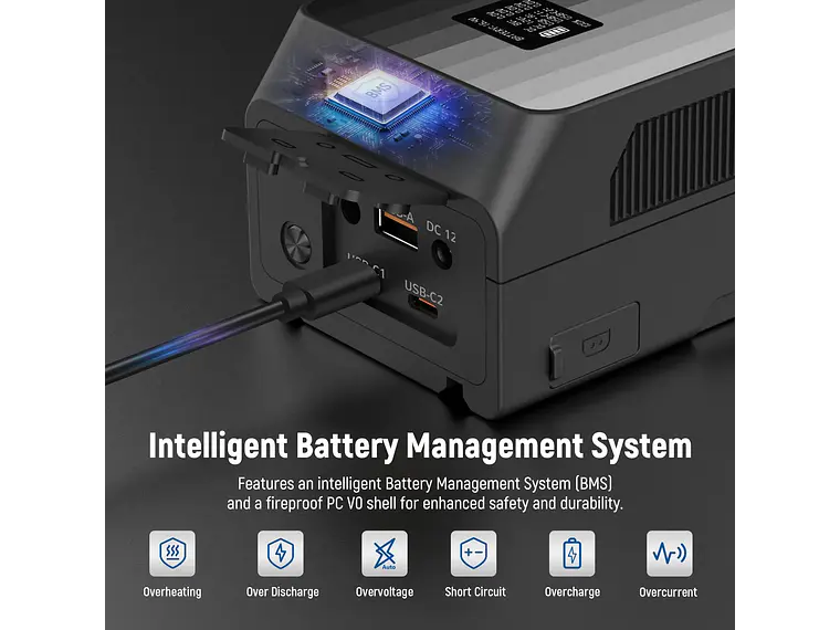 Batería Mini V-Mount Neewer PS099EP 6800mAh 99Wh 4