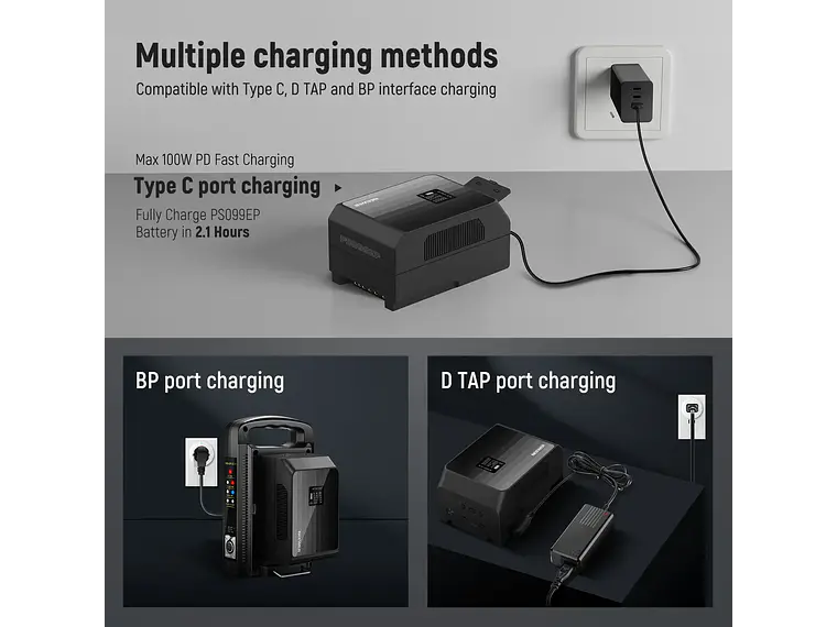 Batería Mini V-Mount Neewer PS099EP 6800mAh 99Wh 6