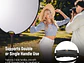 Neewer Reflector 5 en 1 Plegable de 80 cm con Asas - Miniatura 2