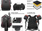 Neewer Mochila 30L Negra para Cámara y Dron - Miniatura 4