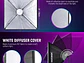 Kit de iluminación NEEWER NK800 de 60x60cm con softbox RGB - Miniatura 3