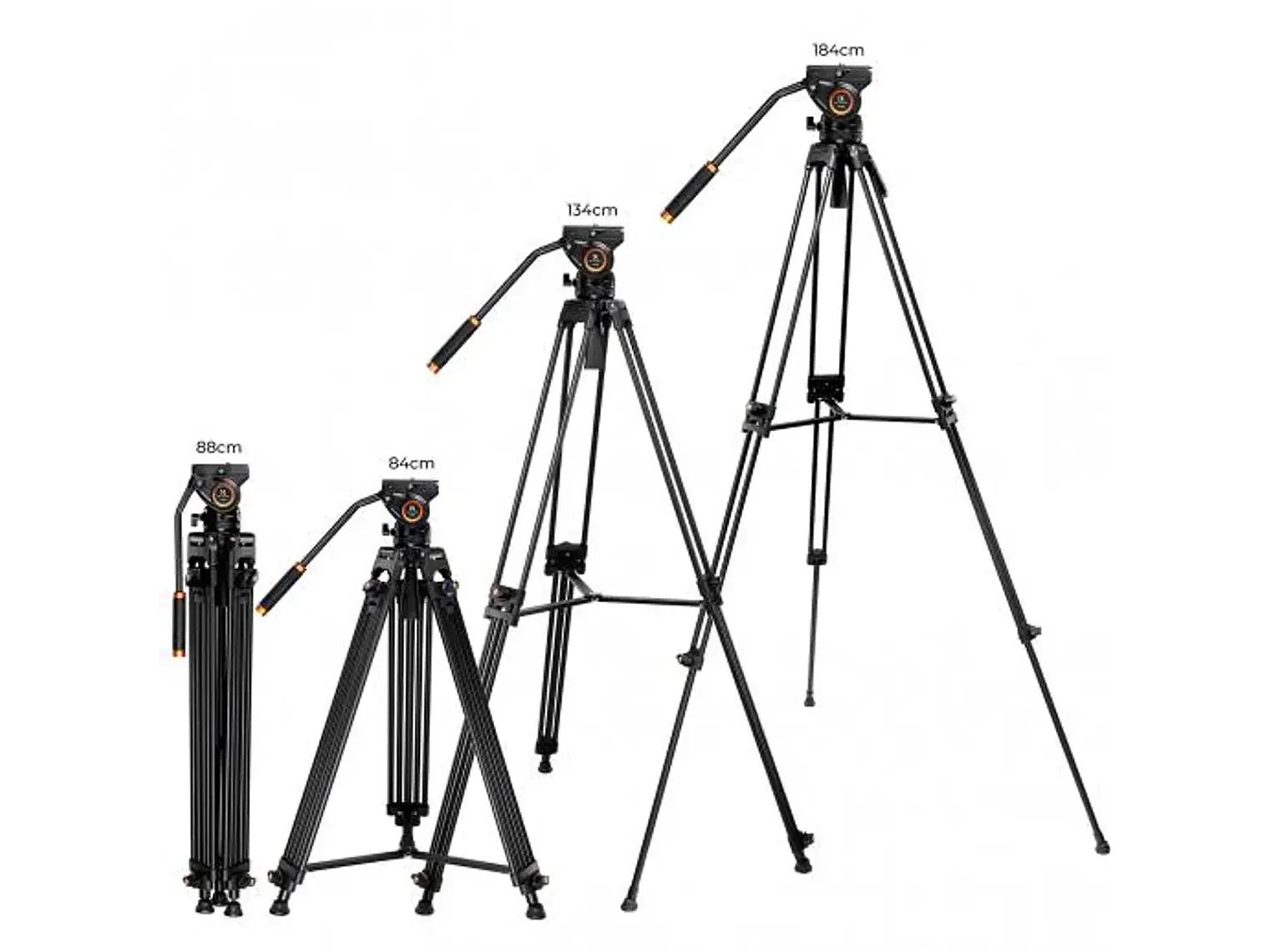 K&F Concept Tripode de Video VA18 2
