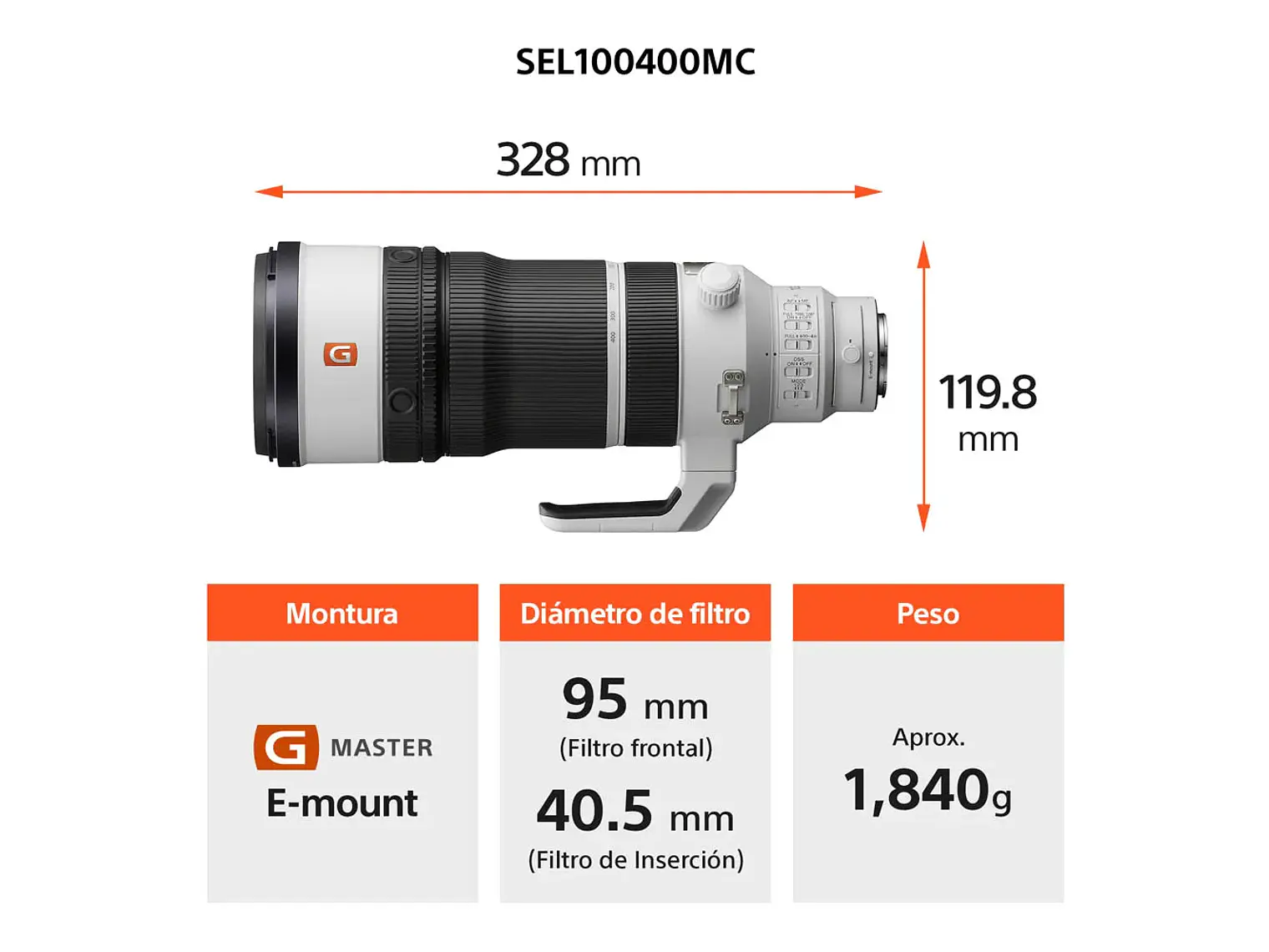 FE 100-400 mm F4.5 GM OSS 2