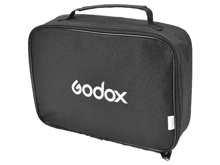 Godox Softbox 80x80 + Adaptador Bowens para flash speedlight 3