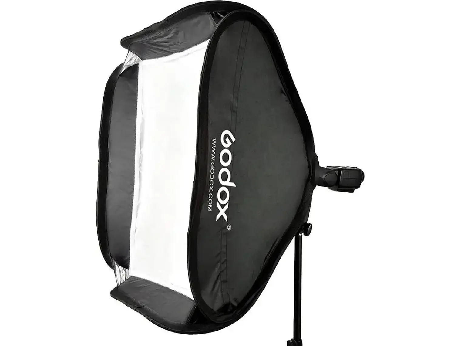 Godox Softbox 80x80 + Adaptador Bowens para flash speedlight 2