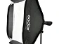 Godox Softbox 80x80 + Adaptador Bowens para flash speedlight - Miniatura 2
