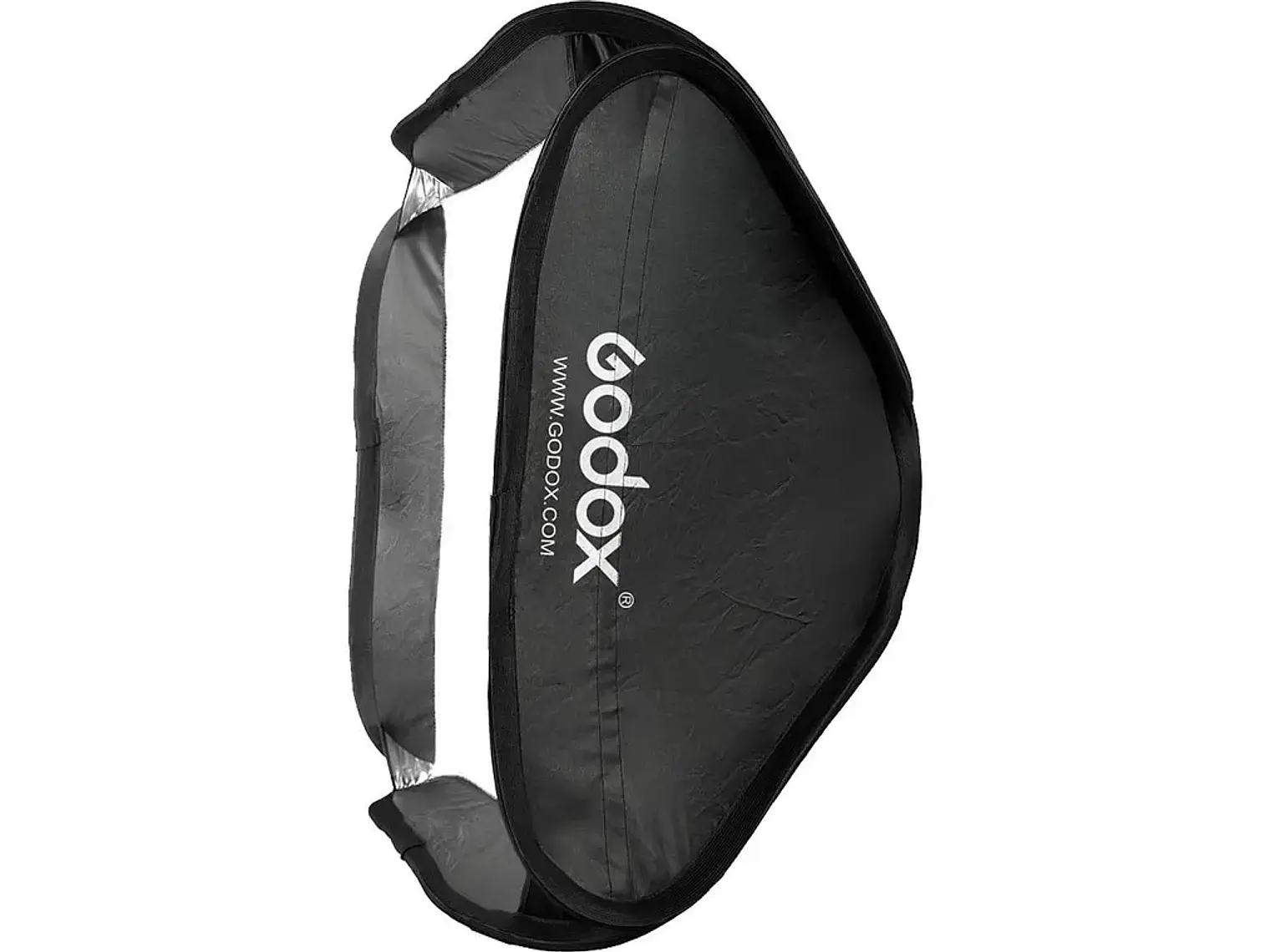 Godox Softbox 80x80 + Adaptador Bowens para flash speedlight 1