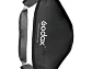 Godox Softbox 80x80 + Adaptador Bowens para flash speedlight - Miniatura 1
