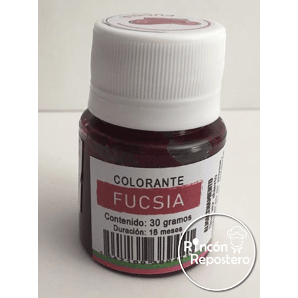 Colorante Gel 30[gr] color Fucsia Kreatortas  