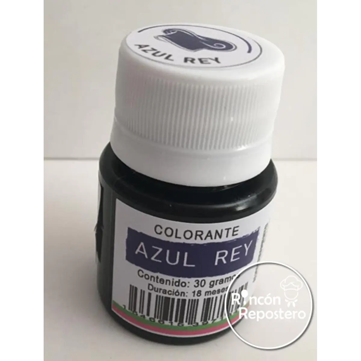 Colorante Gel 30[gr] color Azul Rey Kreatortas
