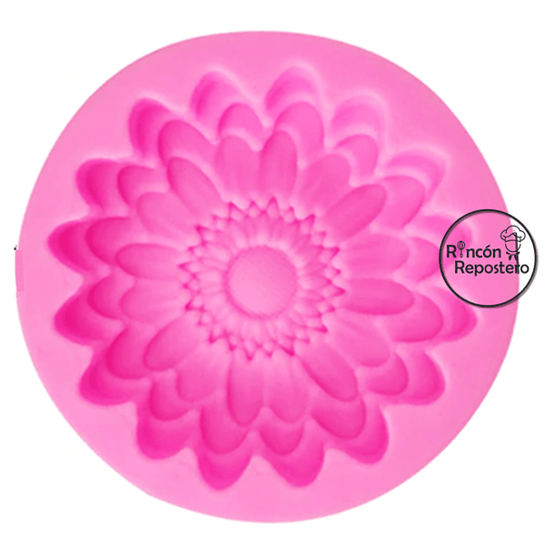 Molde de silicona Flor de Crisantemo 