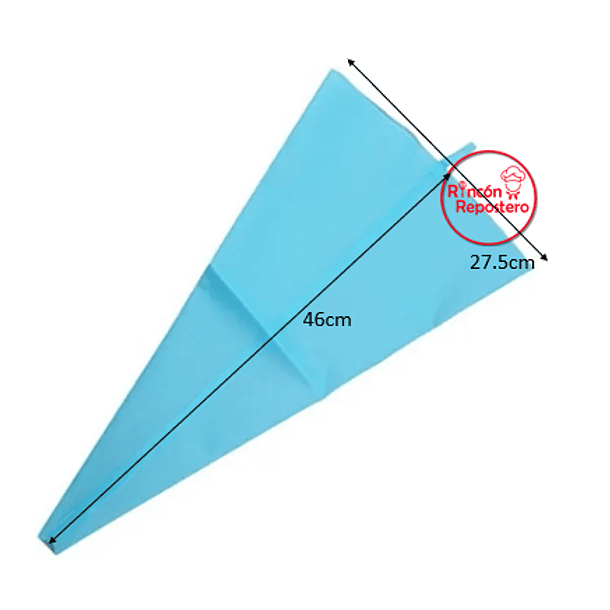 Manga pastelera de silicona reutilizable 18