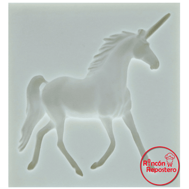 Molde silicona Unicornio 