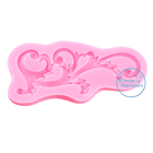 Molde silicona Filigrana barroco 12,5[cm] x 5,5[cm] 1