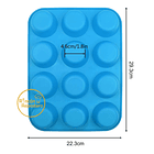 Molde silicona Cupcakes 12 cavidades 2