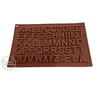 Molde silicona Letras Abecedario/ Alfabeto grande 1