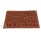 Molde silicona Letras Abecedario/ Alfabeto grande 2