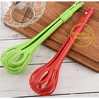 Batidor 2 en 1 Manual Repostería y Pinzas 27,5[cm] 1