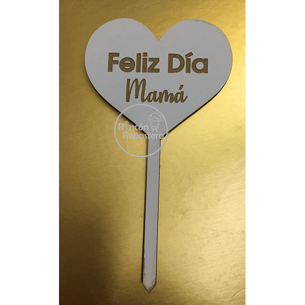 Cake Topper mini Día de la Madre 