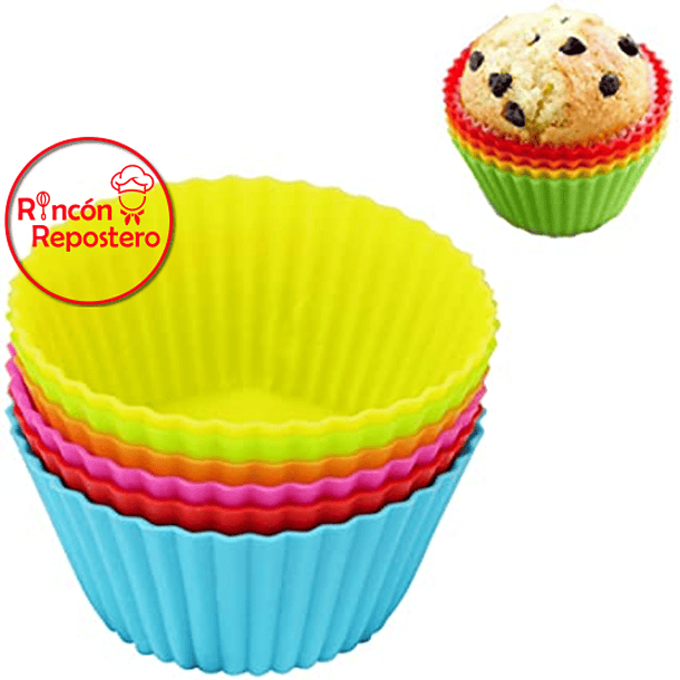 Molde silicona Cupcake individual 