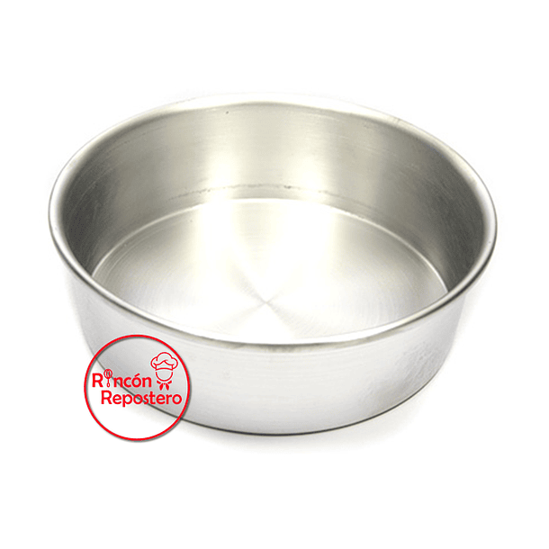 Molde Aluminio Redondo 22[cm] Fijo 