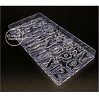 Molde Acrílico / Policarbonato Abecedario - Alfabeto 2