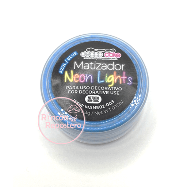 Colorante polvo Azul Neón Lights 