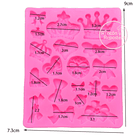 Molde de silicona Realeza 19 figuras 2