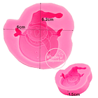 Molde de silicona Muñeco de Nieve Navidad fondant 2