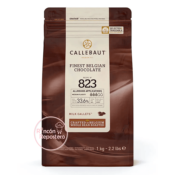 Callebaut Milk N°823 33,6% Cacao 1[Kg] 