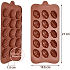 Molde Huevos chocolate 15 cavidades 2