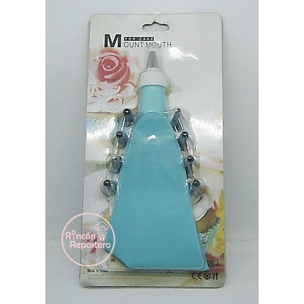 Set 9 Boquillas + acoplador + manga 