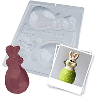 Conejo dentro de Huevo 3D (3 partes)