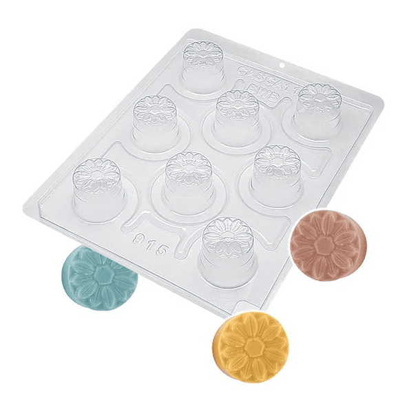 Molde Bombones Girasol (3 partes) 