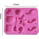 Molde de silicona Figuras Halloween 10 2