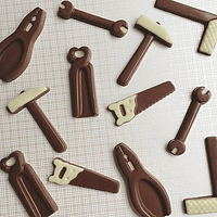 Molde herramientas chocolate