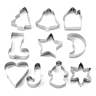 Cortadores galletas Navidad 10 piezas 3