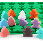 Molde silicona Navidad Pinos y Jengibre 2