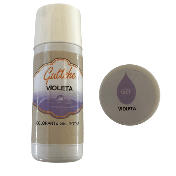 Colorante Gel Gotas 20[gr] color Violeta Guttche 