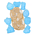 Set cortadores stamp figuras Pascua 1