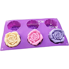 Molde silicona Rosas Grandes 2