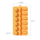 Molde silicona Halloween 18 figuras 3