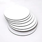 Pack de bases para minitortas MDF blanco 12 unidades 1