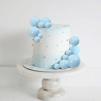 Set esferas para decoración celestes